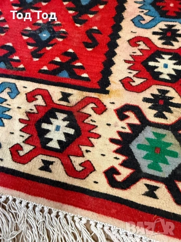 Чипровски килим Пиротчанки, снимка 5 - Килими - 54313543