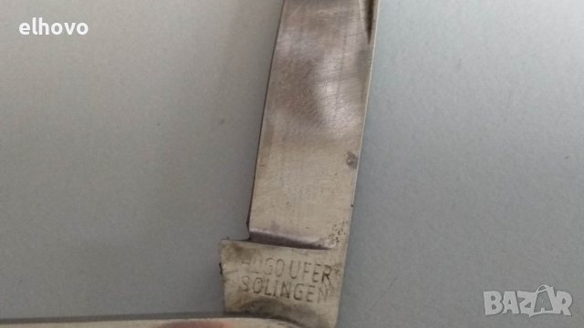 Стара джобна ножка HUGOUFER SOLINGEN, снимка 5 - Антикварни и старинни предмети - 39571069