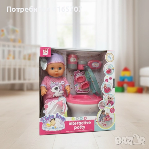 Пишкащо бебе с пееща тоалетна Tutu Love – Забава и урок за малките