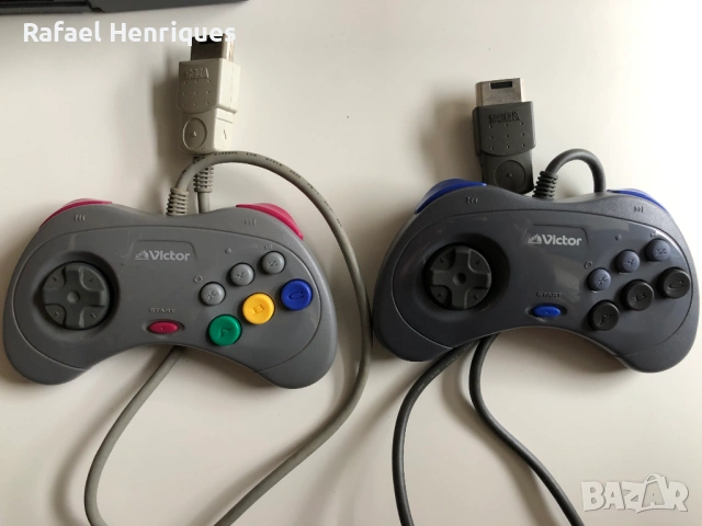 Victor V-Saturn + Video CD Card + 2 Victor джойстик + 3 игри, снимка 3 - Други игри и конзоли - 54070735