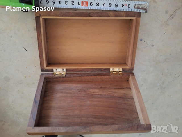 Дървена кутия , снимка 4 - Декорация за дома - 54014986