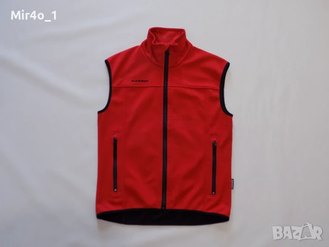 елек mammut windstopper softshell яке горнище худи блуза фанела туризъм планина унисекс оригинален S