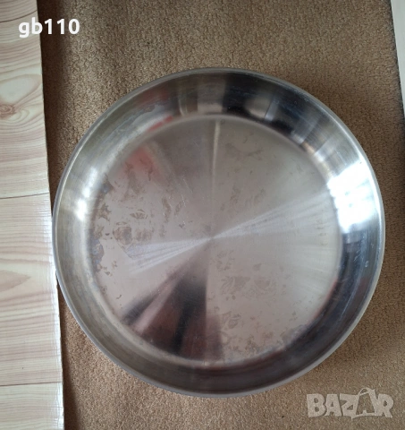 Неръждаема тава, Завод „Хром“ – Силистра, около 1980 г.