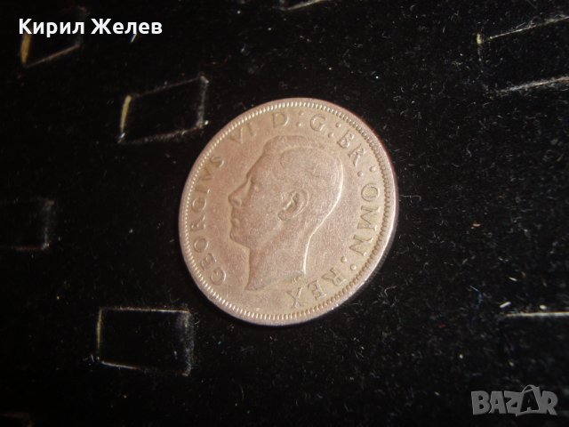 ПОЛОВИН КРОНА 1948 година ВЕЛИКОБРИТАНИЯ КРАЛ ДЖОРДЖ VI СТАРА АНГЛИЙСКА МОНЕТА 16707, снимка 3 - Нумизматика и бонистика - 30509125