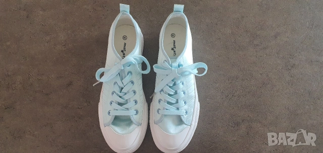 ДАМСКИ ГУМЕНКИ Mat Star BLUE. Нови!, снимка 5 - Маратонки - 54024277