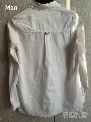 Бяла дамска риза, снимка 3 - Ризи - 50919427