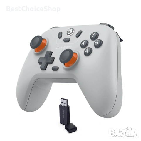 Безжичен контролер GameSir Nova Lite 2.4G Bluetooth Hall Effect спусъци турбо