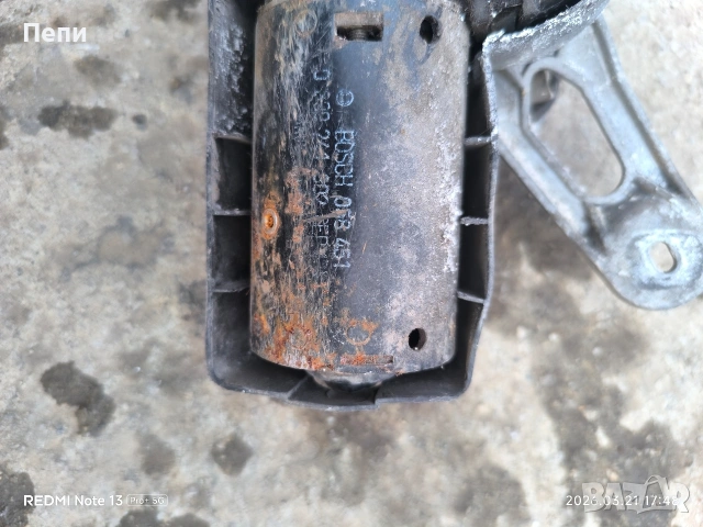 Моторче за чистачка с част от механизма от Мерцедес 190, снимка 2 - Части - 53940850