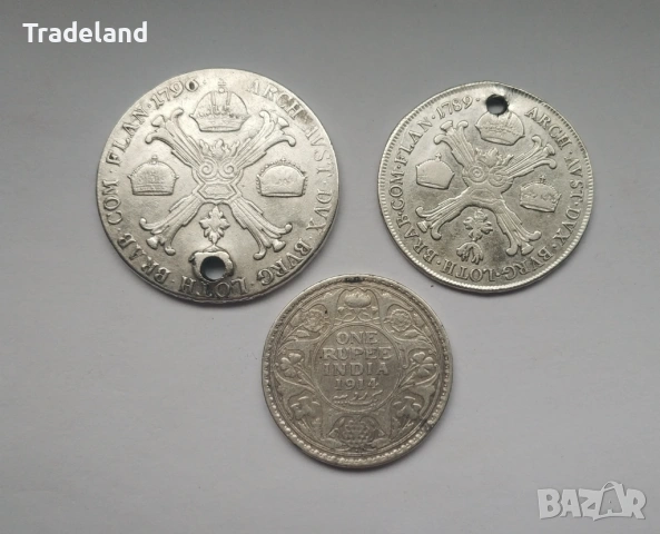 Лот сребърни монети , като материал, снимка 2 - Нумизматика и бонистика - 54287949