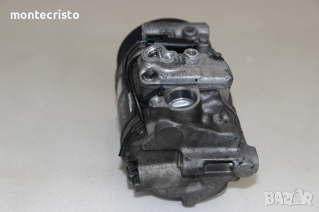 Компресор климатик Mercedes CLK C209 A209 (2002-2010г.) A0002309011 / A 000 230 90 11 7SEU17C, снимка 7 - Части - 44666725