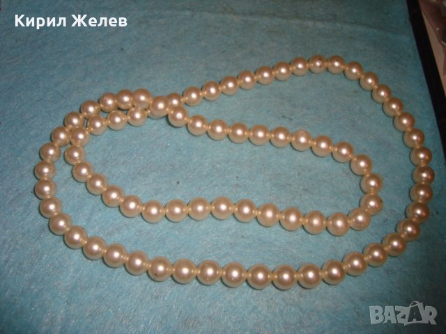 СТАРО ПЕРЛЕНО РЕТРО АРТ ДЕКО ВИНТИДЖ КОЛИЕ 27042