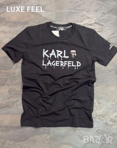 Karl LAGERFELD 🔹HUGO BOSS 🔹 DSQUARED2 🔹Памучни Тениски, снимка 3 - Тениски - 53911492