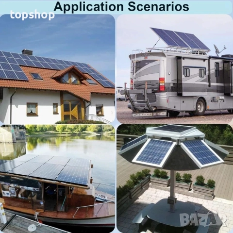 НОВ NUOFUWEI 20A PWM соларен контролер, 12V-48V автоматичен, 4 USB порта, алуминиева сплав..., снимка 5 - Друга електроника - 51572474