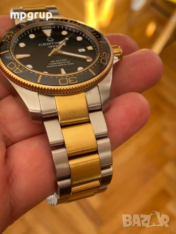 ПРОДАВАМ часовник Certina, DS Action Diver, Powermatic 80, wristwatch, 43 mm., снимка 14 - Мъжки - 53936181