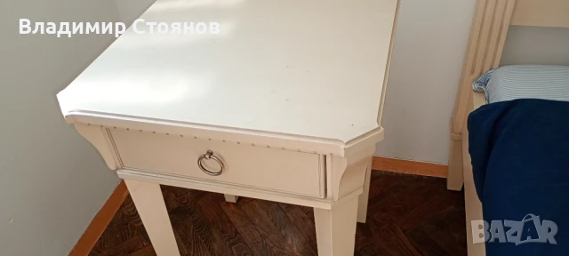 Спален комплект от масивно дърво (бял), снимка 15 - Спални и легла - 50675940