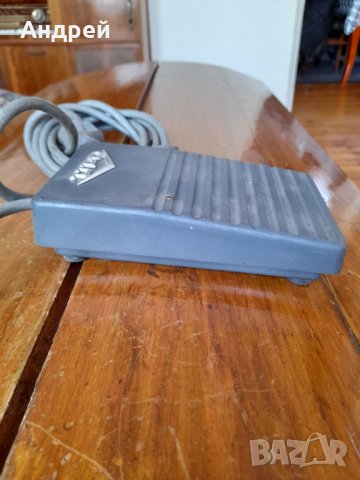 Стар контролен педал UPO, снимка 2 - Други ценни предмети - 31976797