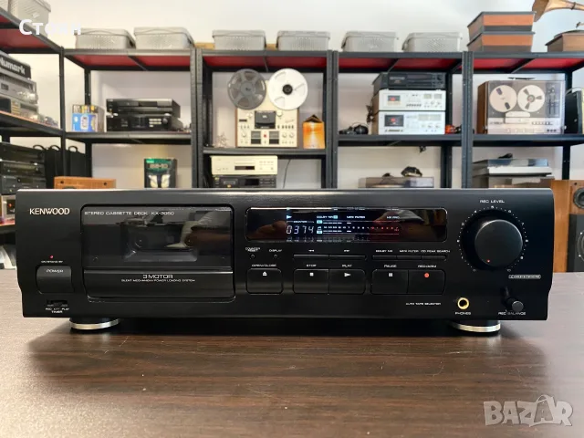 Тримоторен касетен дек Kenwood, снимка 2 - Декове - 56007595