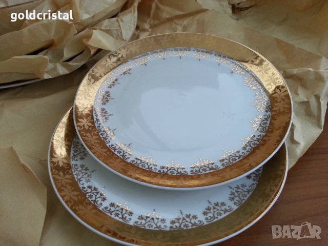 Стар порцелан Чехословакия сервиз за хранене , снимка 13 - Антикварни и старинни предмети - 36166730