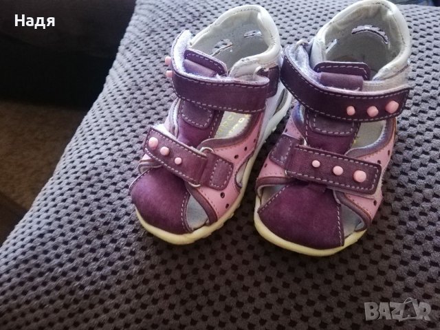 Сандали бебешки на фирма Капчица номер 20 в Бебешки обувки в гр. Своге -  ID39660570 — Bazar.bg
