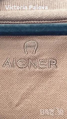 LUXURY мъжка блуза AIGNER Франция-Германия, снимка 2 - Тениски - 49745820