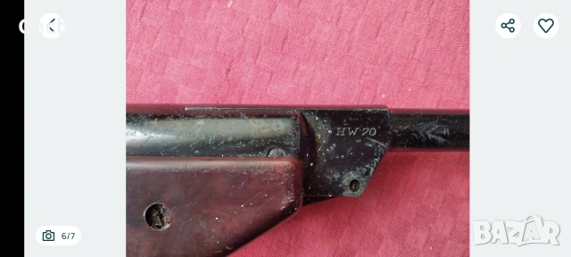 Въздушен пистолет Germany , снимка 6 - Въздушно оръжие - 54351046