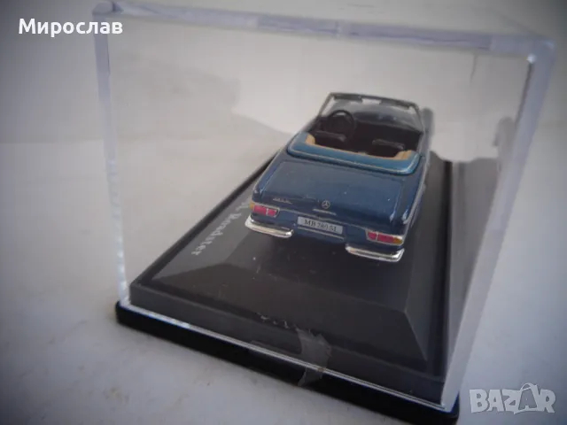 1:72 HONGWELL MERCEDES BENZ 280 SL ИГРАЧКА КОЛИЧКА МОДЕЛ, снимка 4 - Колекции - 47770653