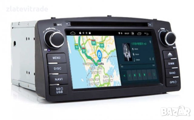 TOYOTA COROLLA E120 BYD - 6.2'' 2000-2007  Андроид Навигация, 9052, снимка 2 - Аксесоари и консумативи - 29063928