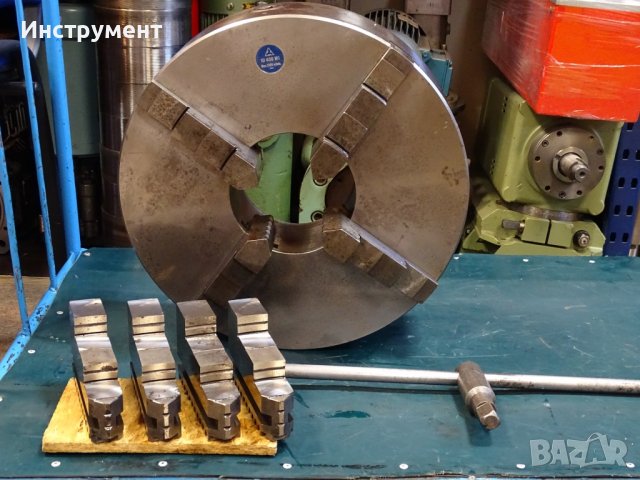 Универсален патронник за струг TOS IU 400/4 M1 4-челюсти, снимка 2 - Резервни части за машини - 42272447
