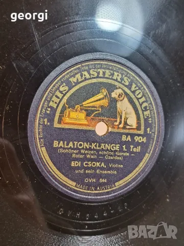 Стара грамофонна плоча шеллак на 78 оборота   16/1, снимка 6 - Грамофонни плочи - 48956313