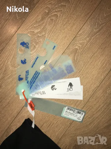 OFF-WHITE™ Paint Arrow Slim тениска, размер: S, снимка 15 - Тениски - 48678157