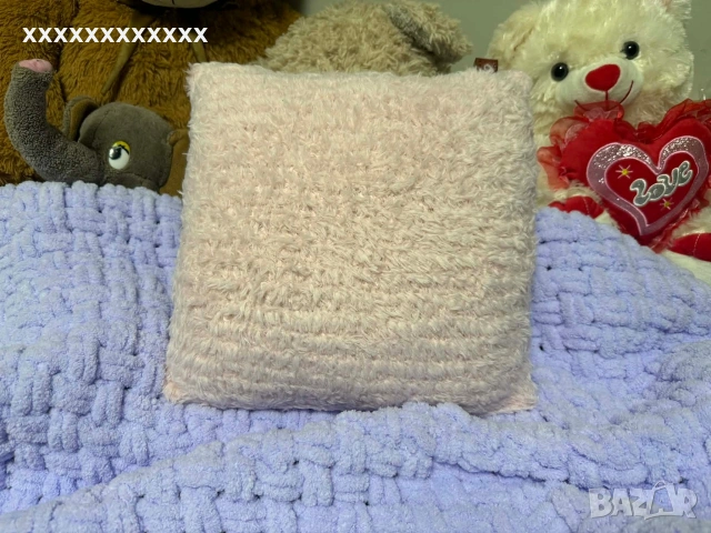 Меки пухени възглавнички изработени на ръка, снимка 6 - Възглавници - 53938450
