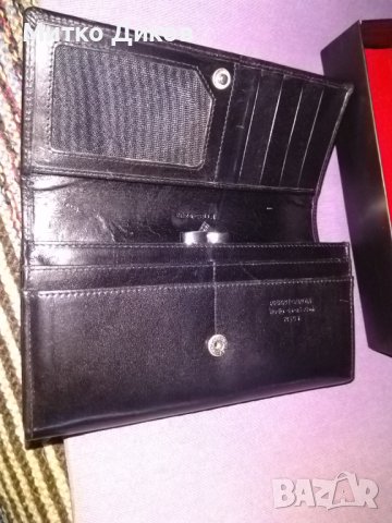 Pierre Cardin марков  портфейл чисто нов естествена кожа в кутия 185х110мм, снимка 5 - Портфейли, портмонета - 39245838
