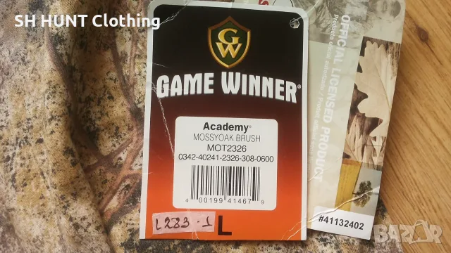 GAME WINNER MOSSYOAK CAMO T-Shirt размер L за лов тениска - 2950, снимка 14 - Екипировка - 55955858