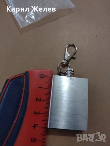 Ключодържател мини метална манерка патронче подходящ аксесоар за подарък - 6784, снимка 5 - Други - 31248149