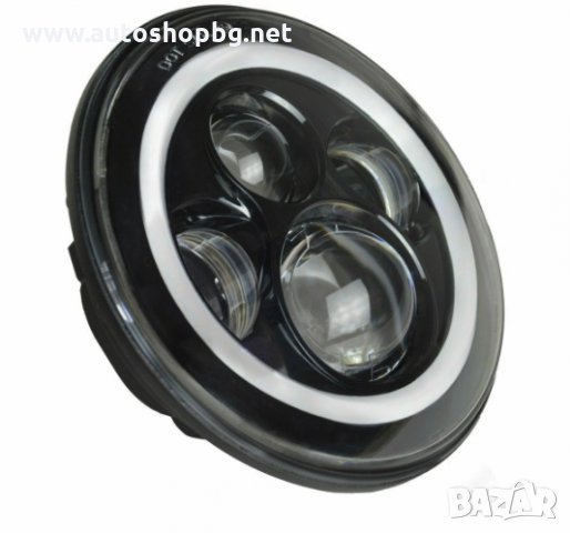 LED фар 7 инча за вграждане 12V, снимка 2 - Аксесоари и консумативи - 33957557