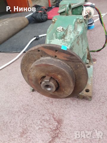 Монофазен ел.двигател/електромотор/електродвигател - редуктор 1.1 kW 35 оборота, снимка 3 - Електродвигатели - 35053542