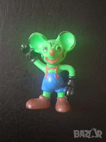 Стара колекционерска гумена фигурка Мики Маус / Mickey Mouse , снимка 3 - Колекции - 42895647