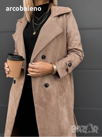 Дамско палто AKRAM, 6цвята , снимка 4 - Палта, манта - 51527288