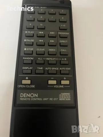 Denon rc-217 за cd, снимка 2 - Ресийвъри, усилватели, смесителни пултове - 48997782