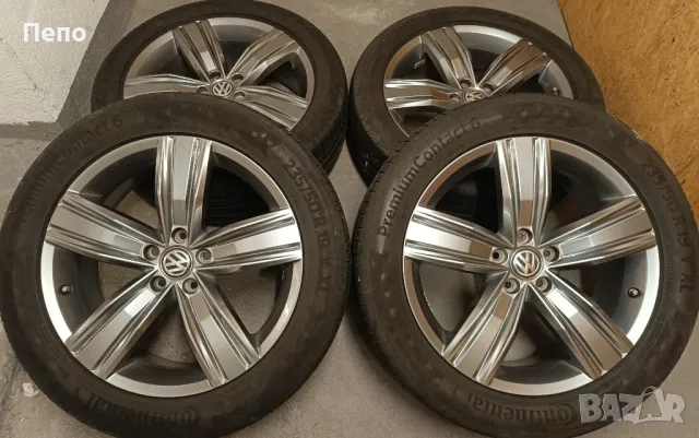 Оригинални джанти с гуми летни 19 цола за Vw Tiguan дот 2021г