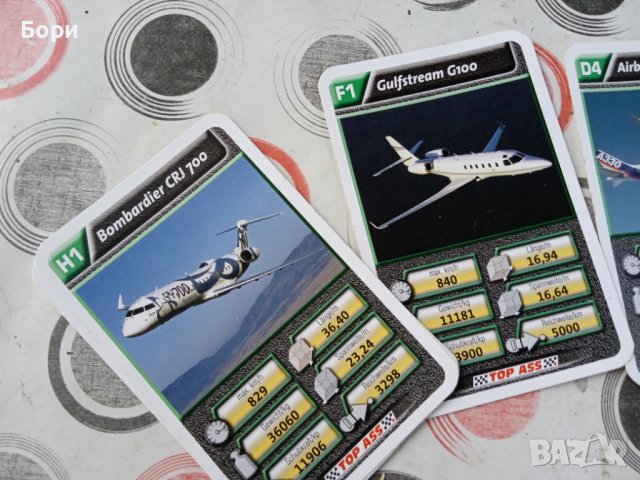 TOP ASS - Airport карти за игра, снимка 4 - Карти за игра - 37171120