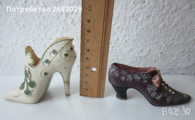 Слонове различни и висулка: 2 обувки и синьо слонче, слон обувка с ток фигура статуетка, снимка 6 - Статуетки - 29288433