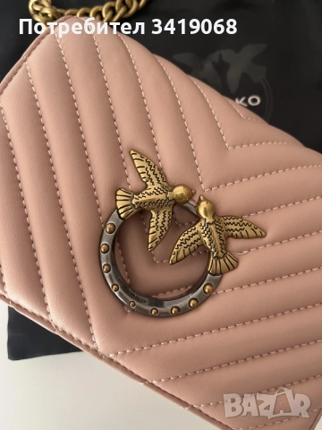 Pinko
Малка кожена чанта Love Click, снимка 2 - Чанти - 56440942