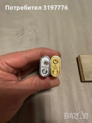 Запалка запалки Dupont линия 1 и Maruman , снимка 4 - Антикварни и старинни предмети - 52432959