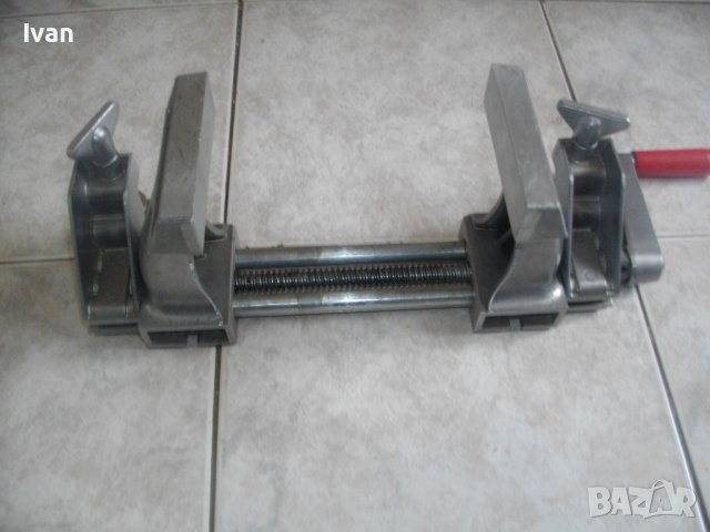 Ново Швейцарско Алуминиево Менгеме-Бърз Бутон-Захват 21,5см-SWISS MADE/Почти Ново С Щипки Швейцарско, снимка 14 - Менгемета - 40295096