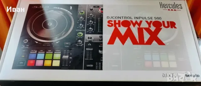 Hercules Inpulse 500 DJ Controller, снимка 3 - Ресийвъри, усилватели, смесителни пултове - 56058982