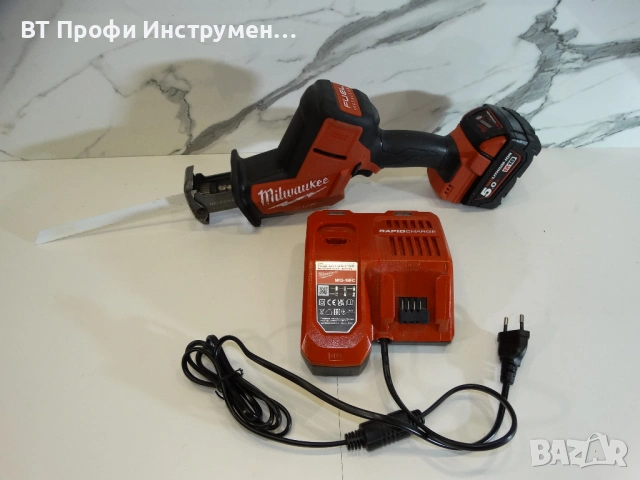 Milwaukee M18 FHZ - Компактен саблен трион, снимка 13 - Триони и циркуляри - 54262043