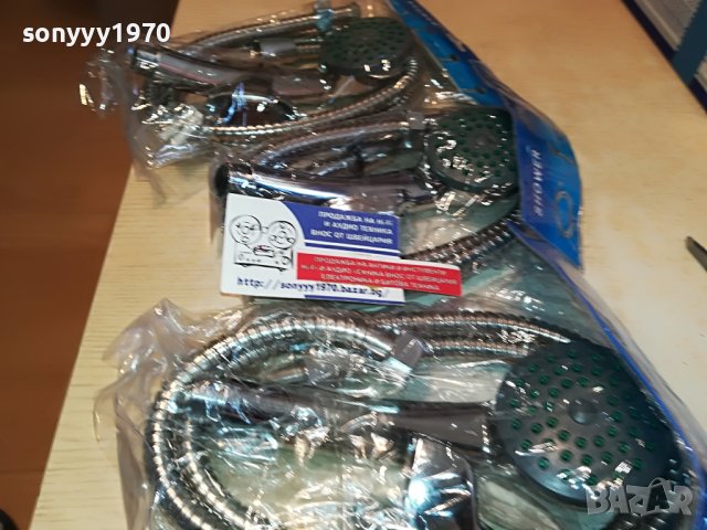 ДУШ НОВ КОМПЛЕКТ С ШЛАУХ И ДЪРЖАЧ С КРЕПЕЖИ 2903231213, снимка 7 - Душове - 40178206