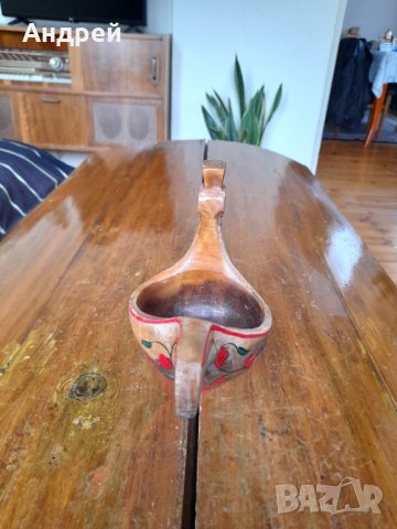 Стара дървена фигурка,декорация пиле, снимка 4 - Други ценни предмети - 40121263