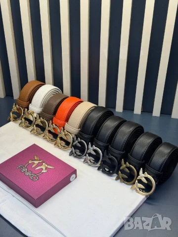 колани от естествена кожа в кутия pinko , снимка 7 - Колани - 50589604